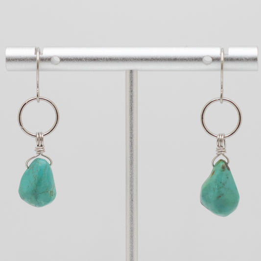 Turquoise Teardrop Earrings