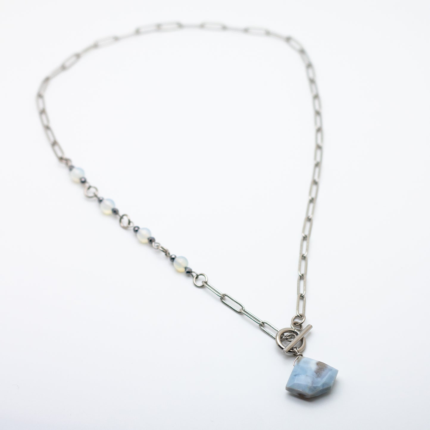 Owyhee Blue Opal Necklace
