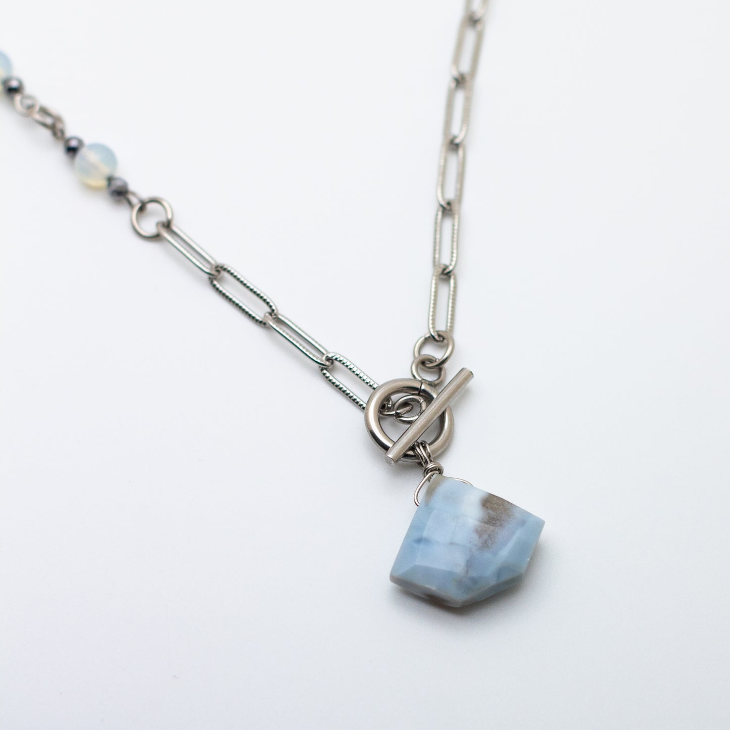 Owyhee Blue Opal Necklace