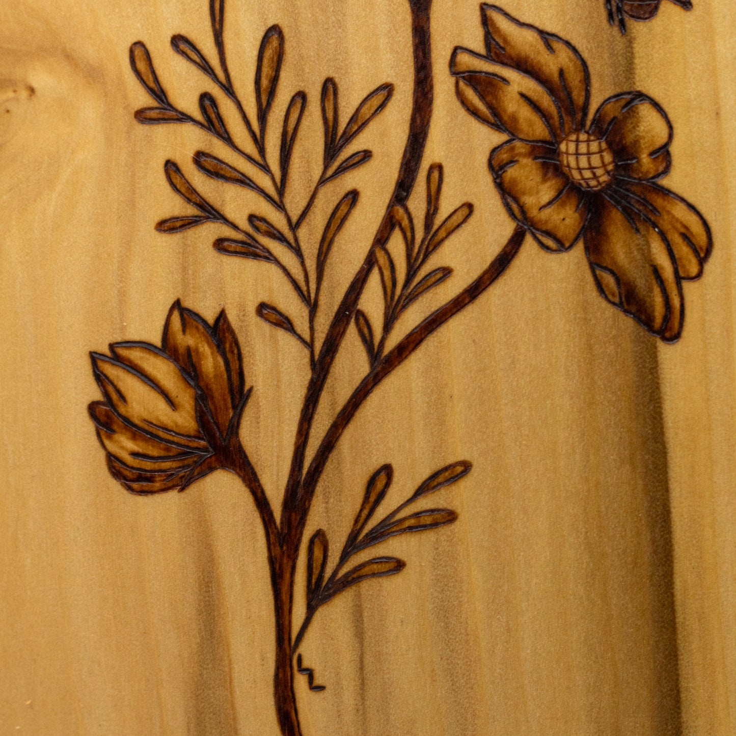 Pollinator Poplar Flower Press 8" x 5.5"