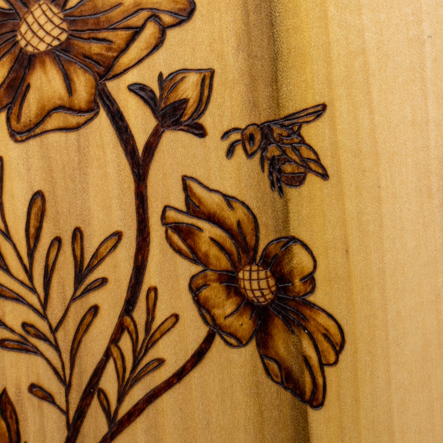 Pollinator Poplar Flower Press 8" x 5.5"