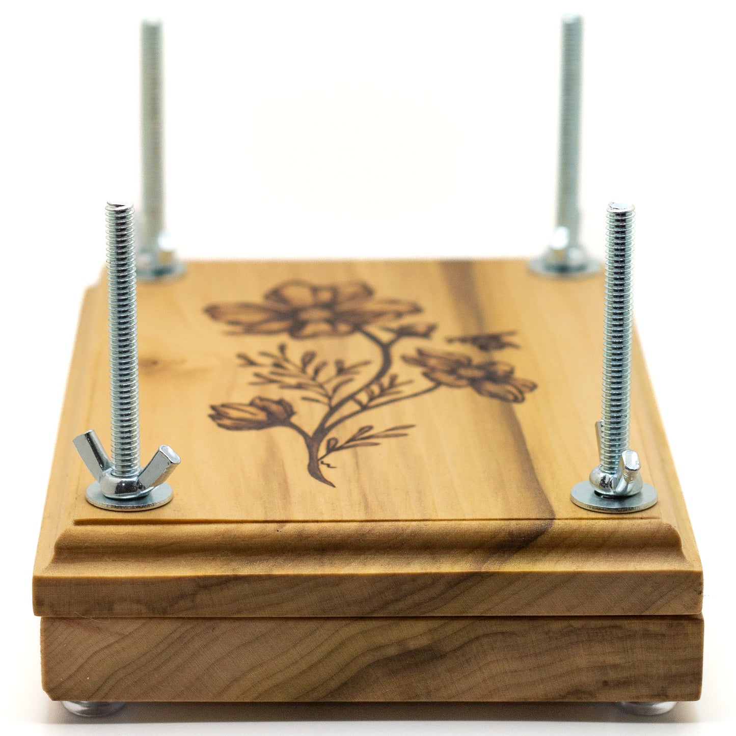 Pollinator Poplar Flower Press 8" x 5.5"