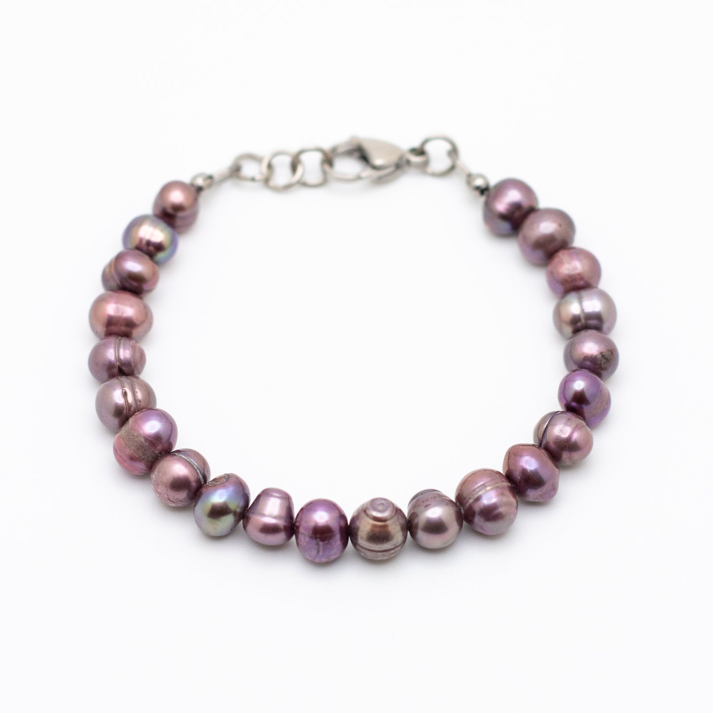 Lavender Pearl Bracelet