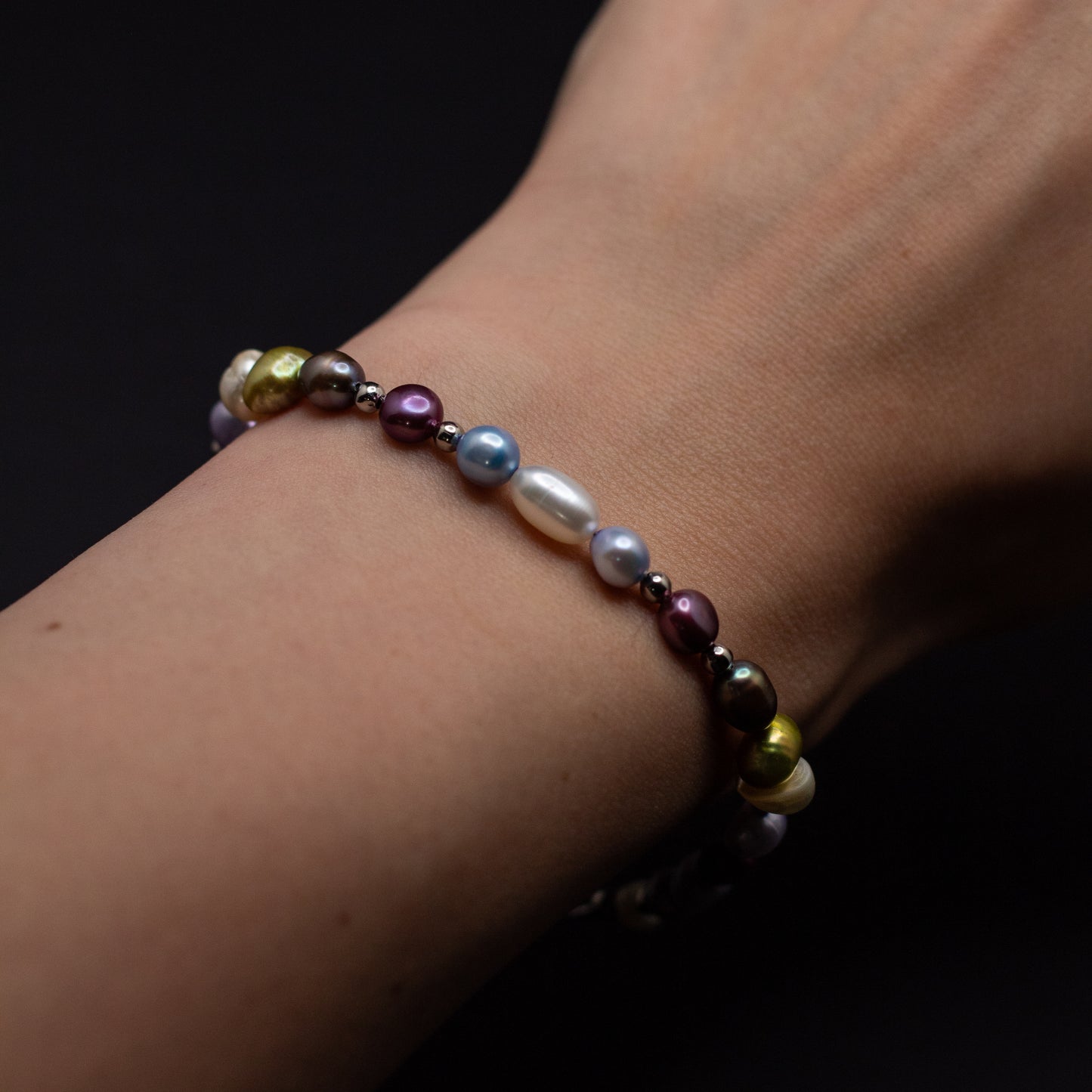 Colorful Pearl Mix Bracelet