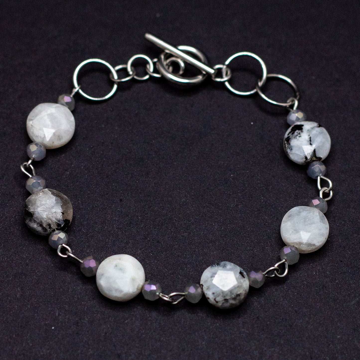 Blue Moonstone Bracelet