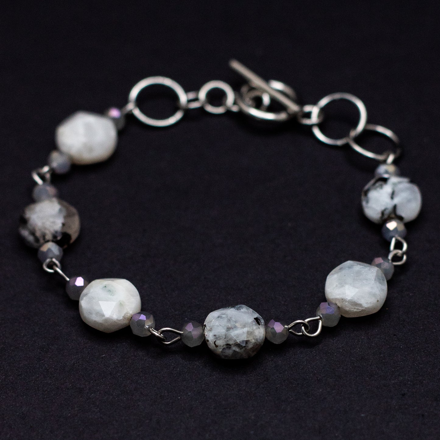 Blue Moonstone Bracelet