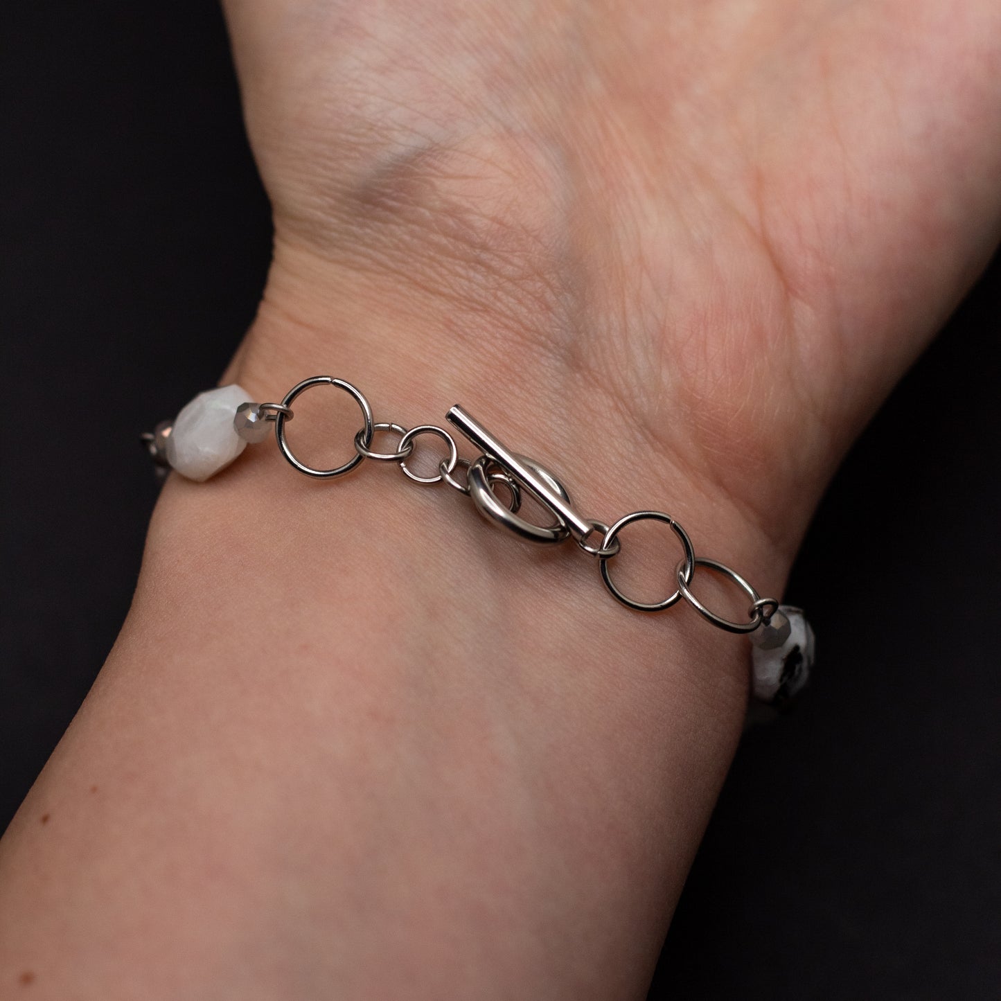 Blue Moonstone Bracelet