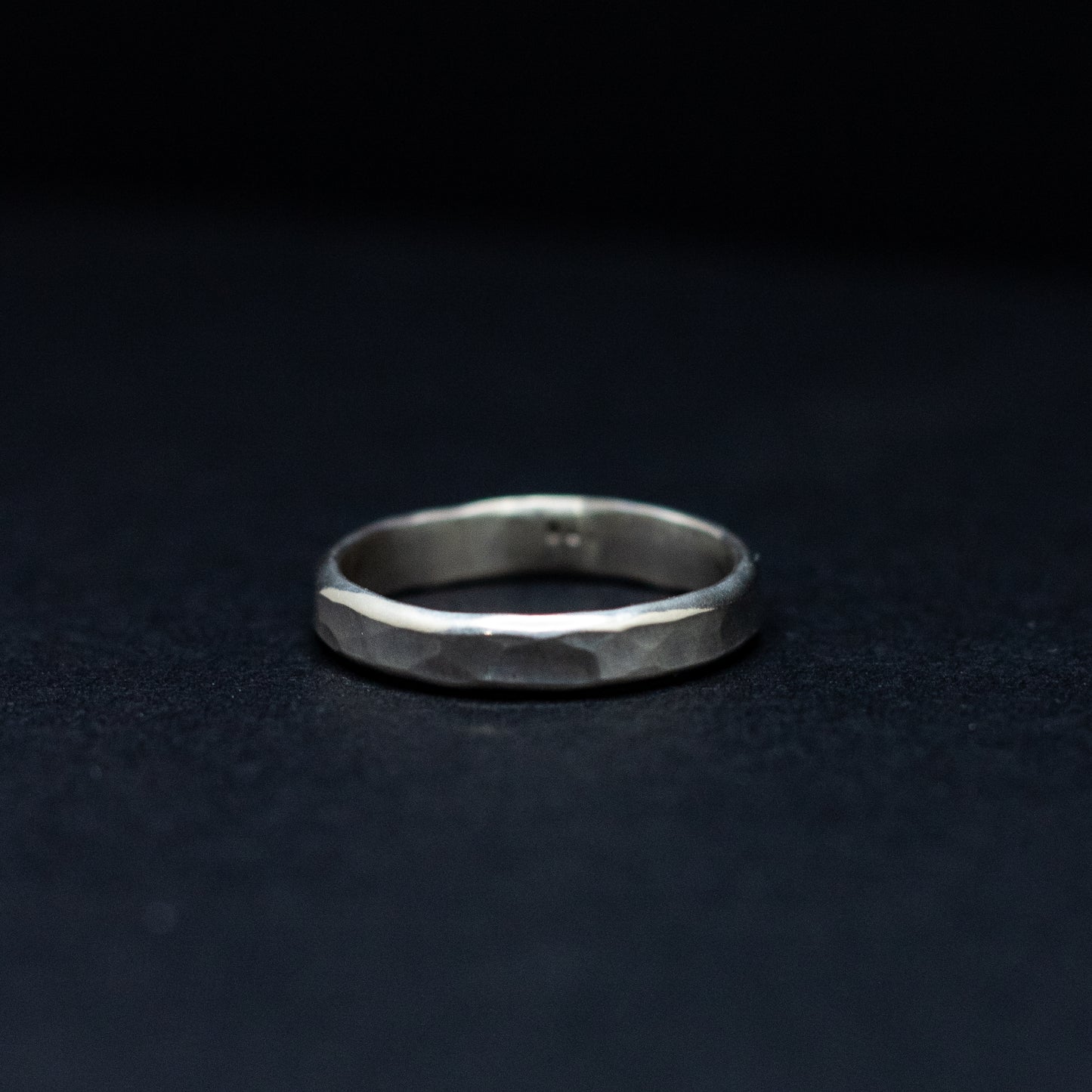 Hammered Sterling Silver Ring