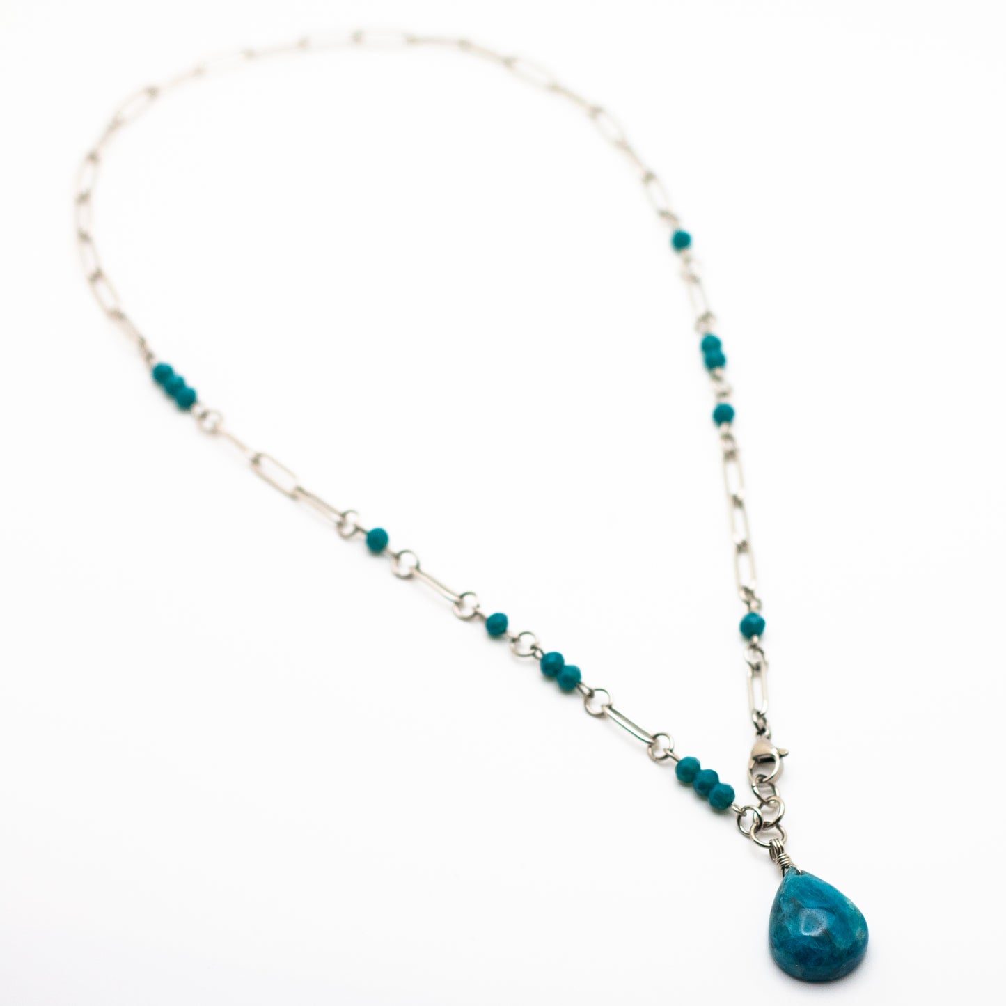 Apatite Necklace (clasp-in-front)