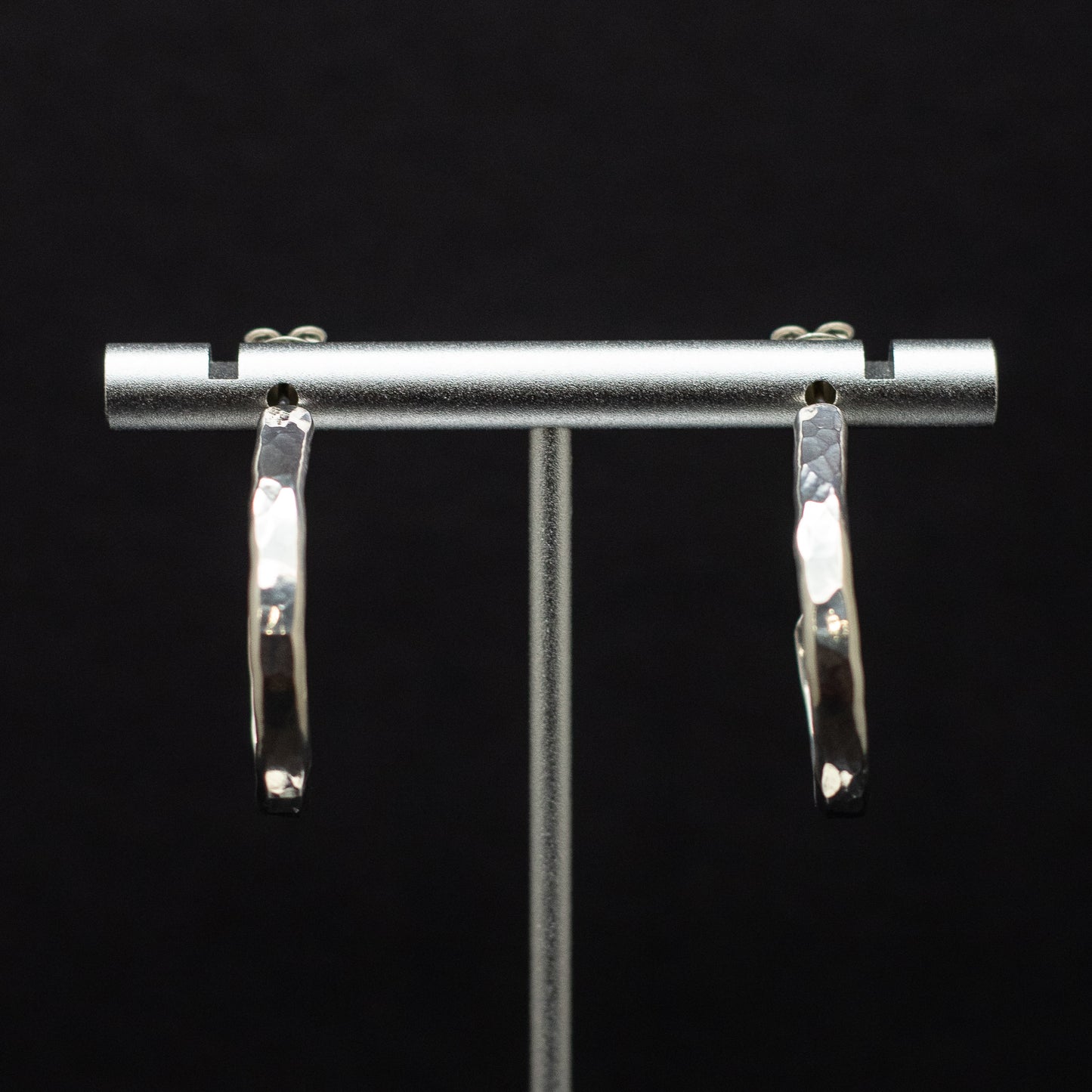 Sterling Silver 1 Inch Hoop Earrings