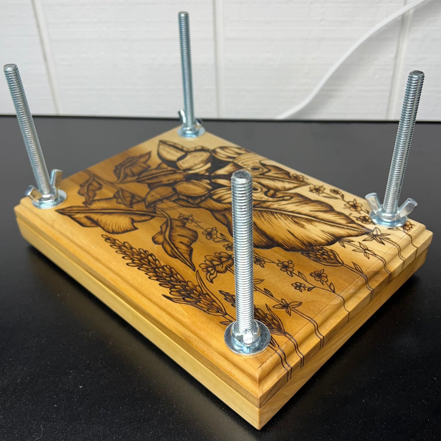 Butterflies in Bloom Flower Press (7.25 x 10" Poplar)