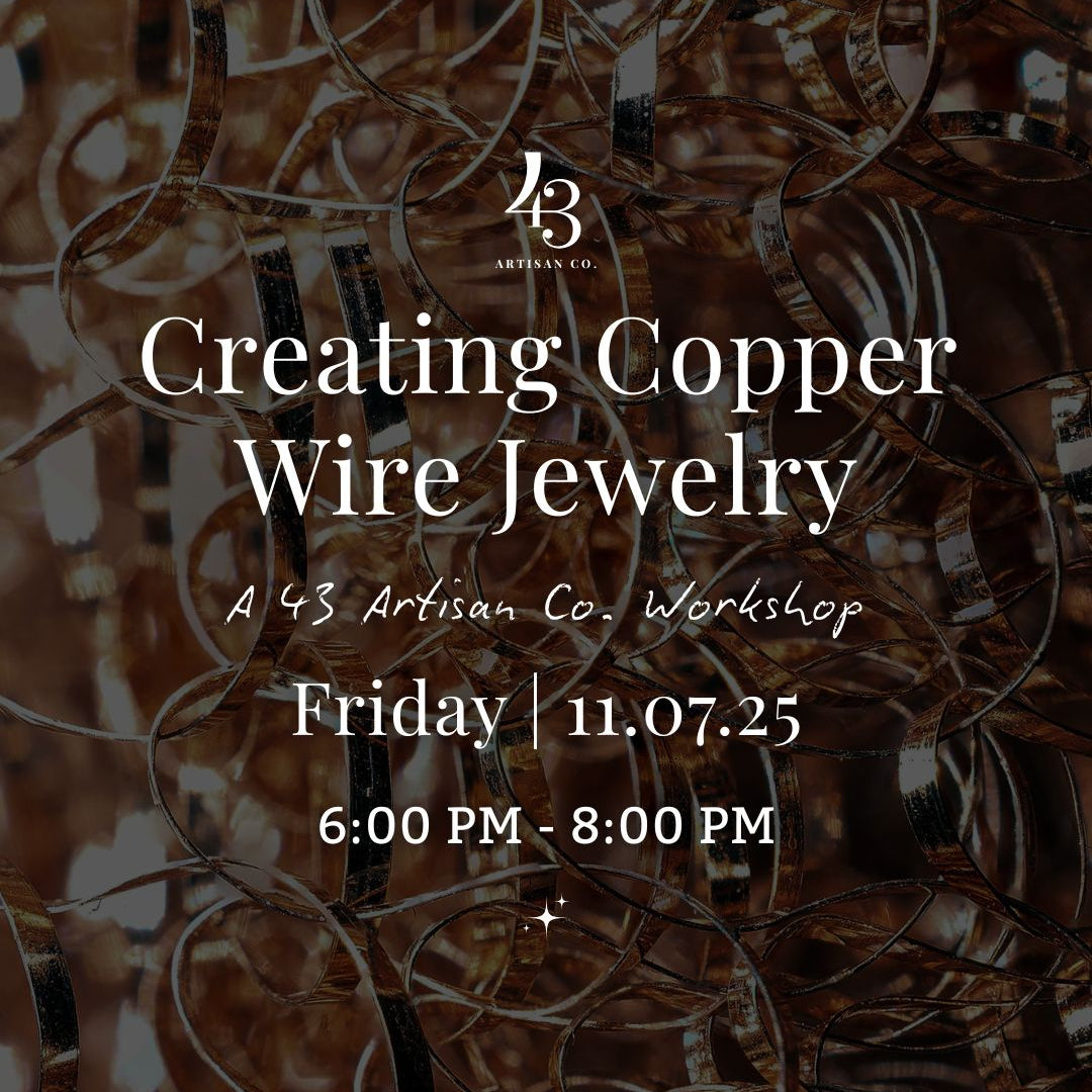 Copper Wire Jewelry Workshop