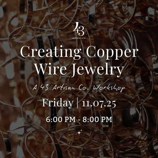 Copper Wire Jewelry Workshop
