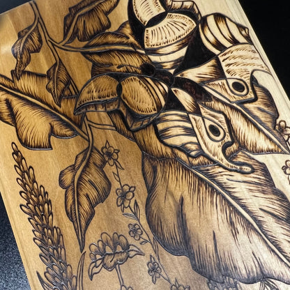 Butterflies in Bloom Flower Press (7.25 x 10" Poplar)