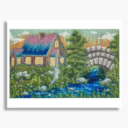 I Am Home - Art Print (11x8.5")