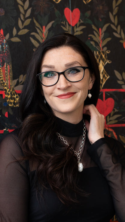 Blue Moonstone Sterling Silver Necklace