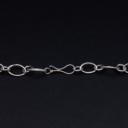 Blue Moonstone Sterling Silver Necklace