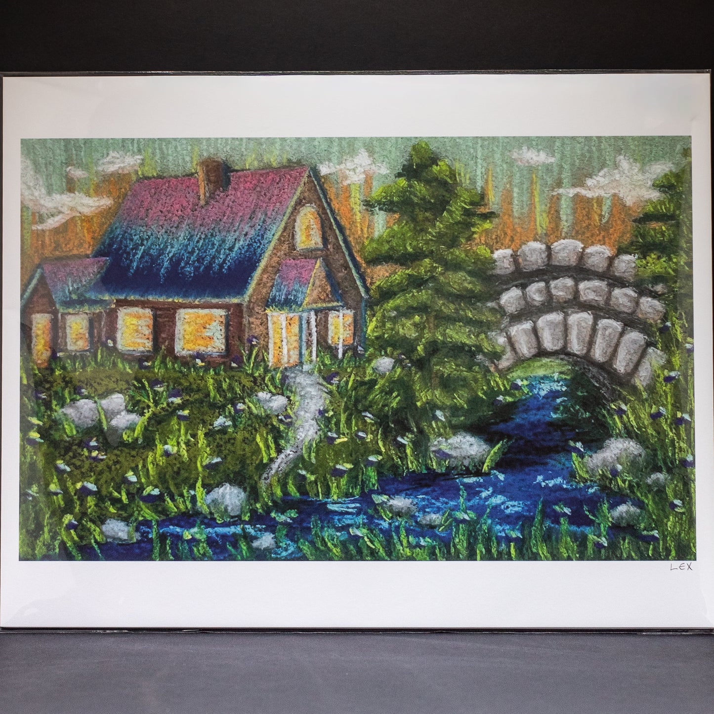 I Am Home - Art Print (11x8.5")