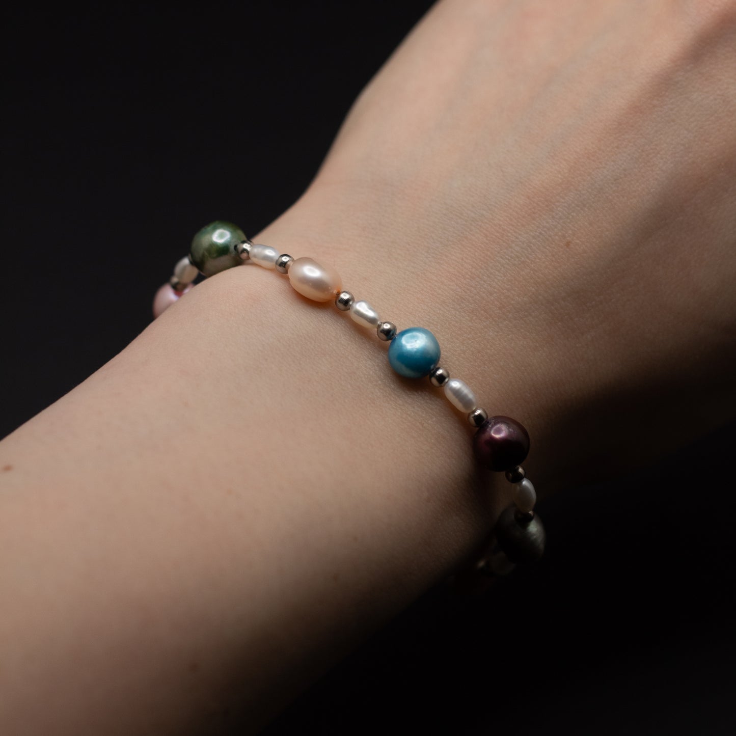 Colorful Pearl Mix Bracelet 2