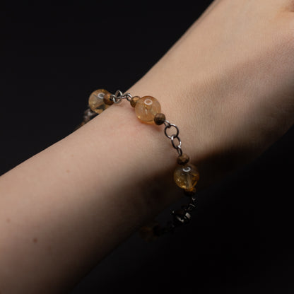 Citrine Gemstone Bracelet