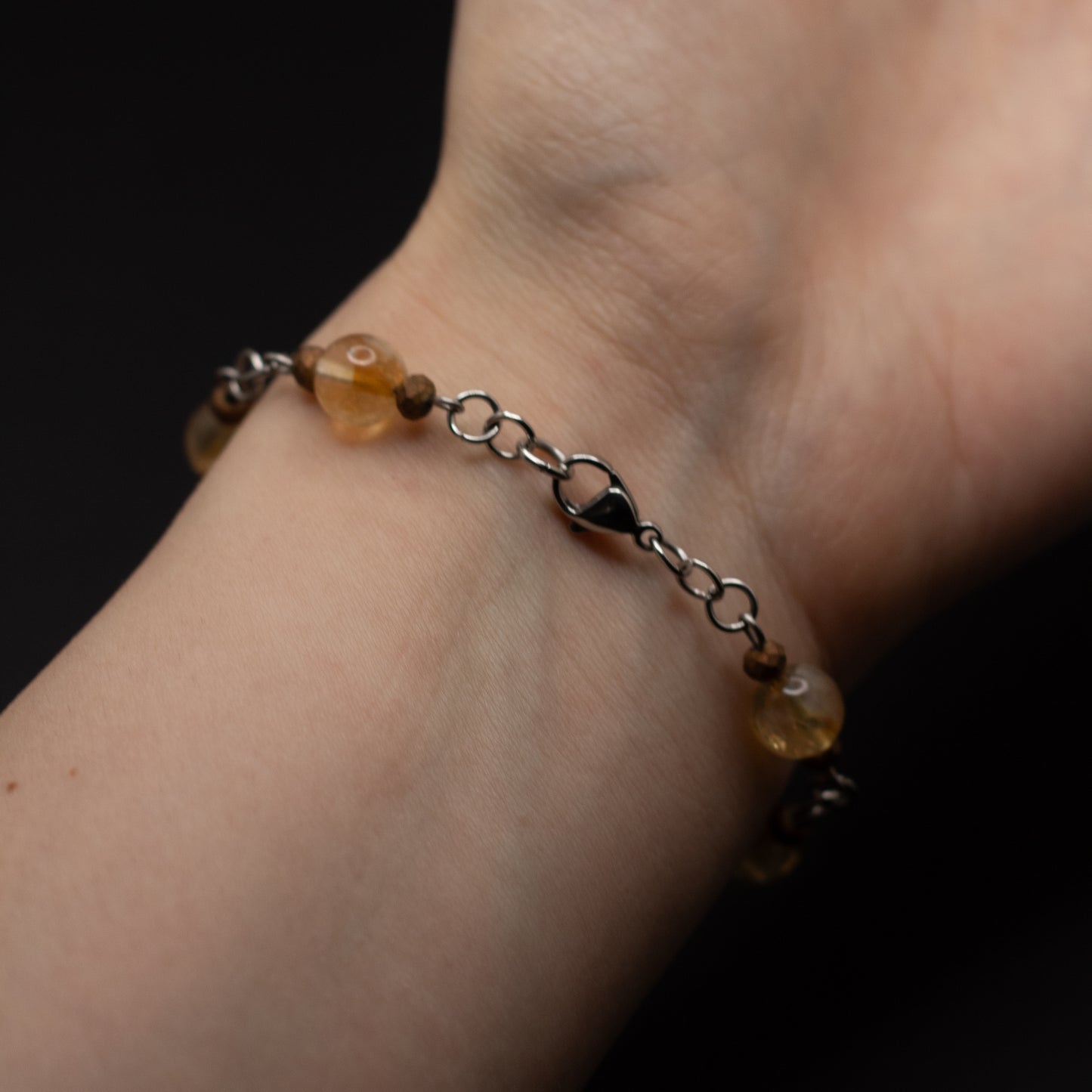 Citrine Gemstone Bracelet