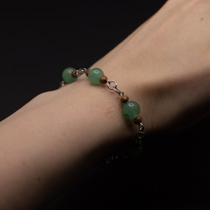 Green Aventurine Gemstone Bracelet