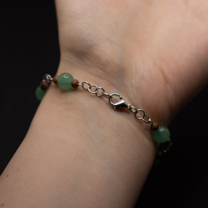 Green Aventurine Gemstone Bracelet