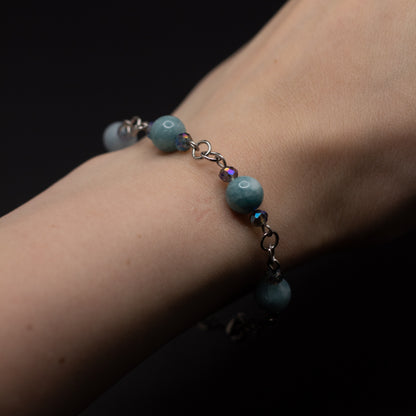Sky Quartz Gemstone Bracelet