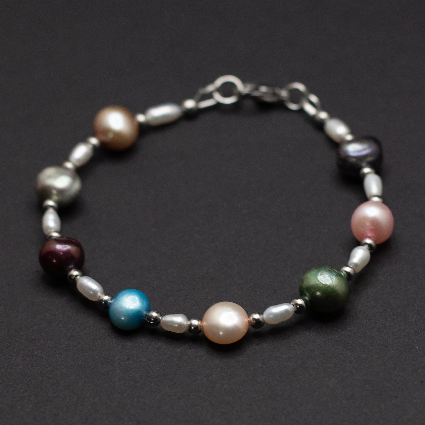 Colorful Pearl Mix Bracelet 2