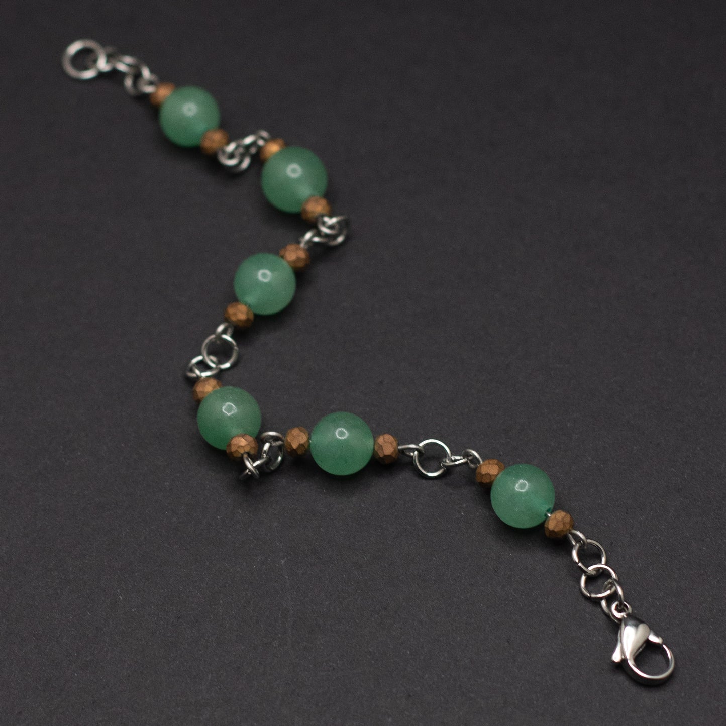 Green Aventurine Gemstone Bracelet