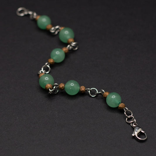 Green Aventurine Gemstone Bracelet