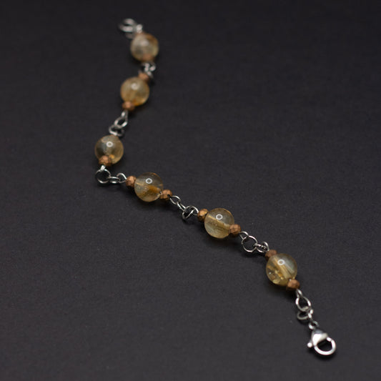 Citrine Gemstone Bracelet
