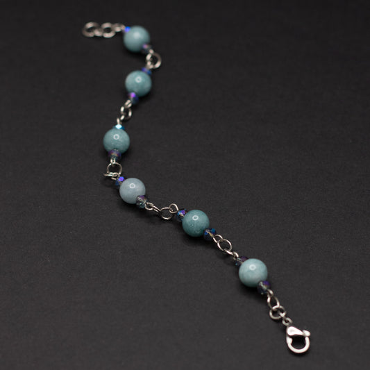 Sky Quartz Gemstone Bracelet