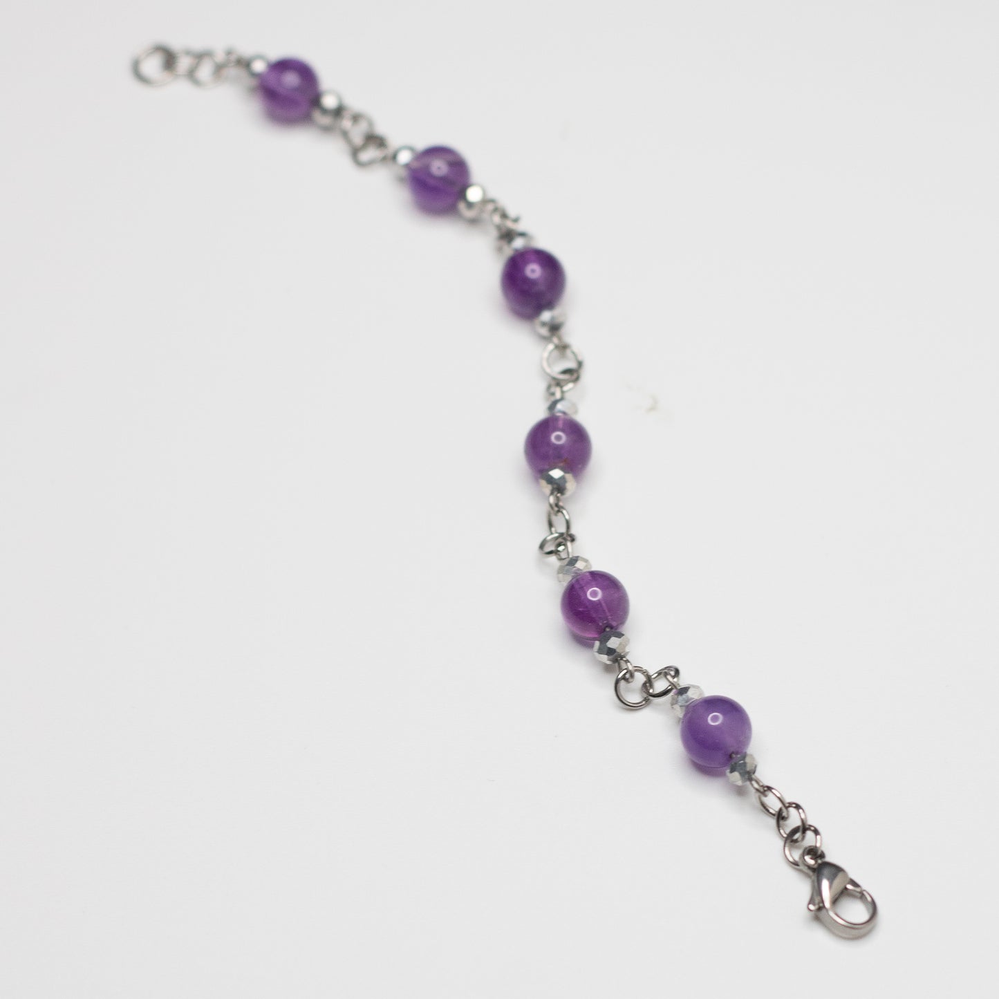 Amethyst Gemstone Bracelet