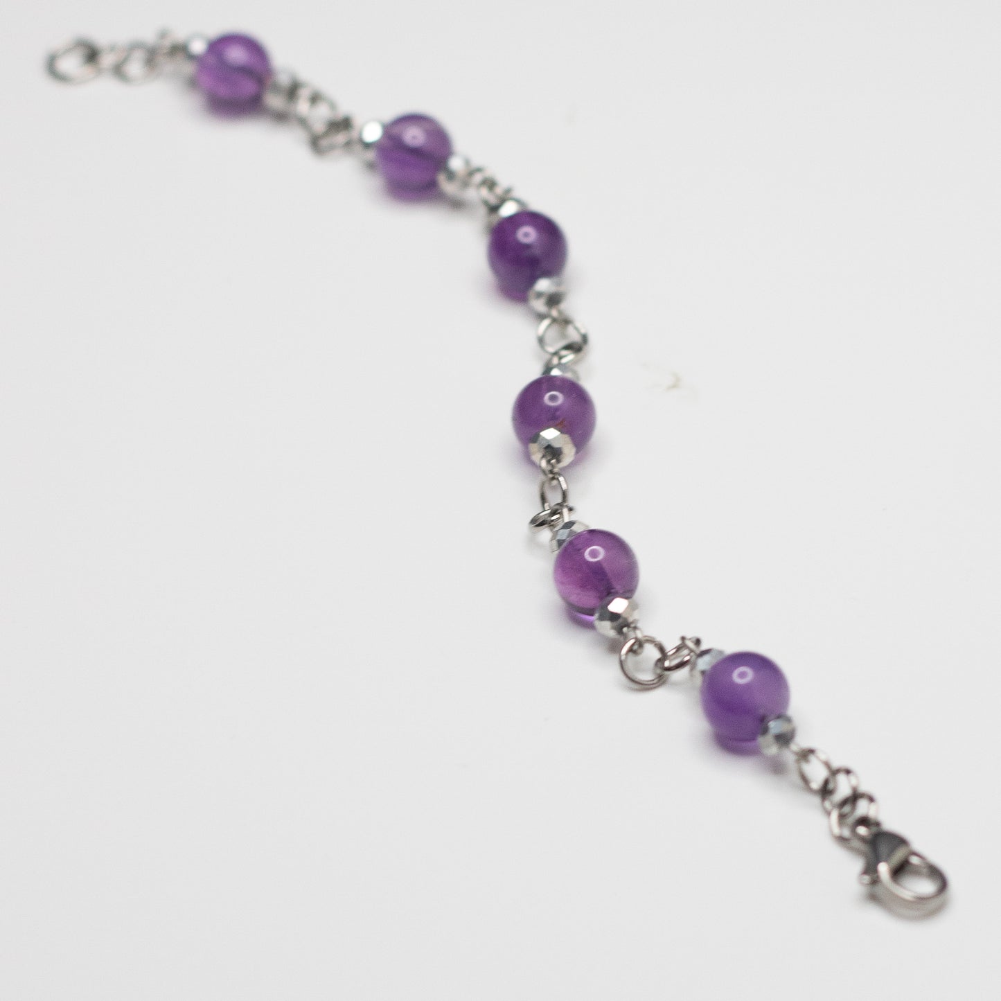 Amethyst Gemstone Bracelet