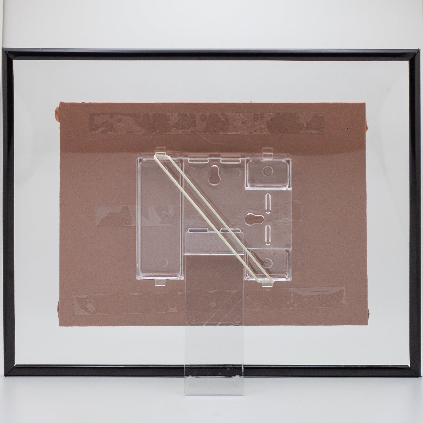 In No Rush | Original Ink Illustration on Handmade Paper Envelope (Framed 10x8”)