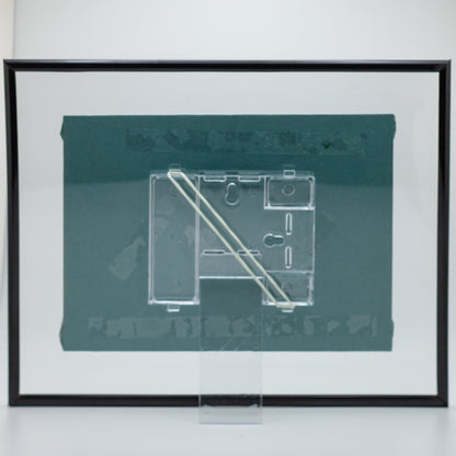 A Small Offering | Original Ink Illustration on Handmade Paper Envelope (Framed 10x8”)