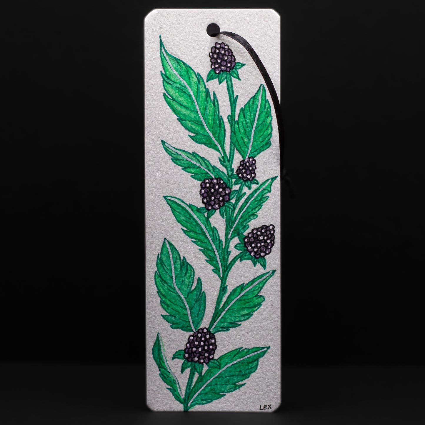 Blackberries Bookmark