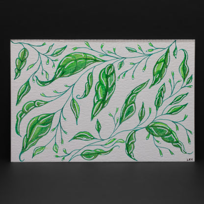 Leaves Postcard (4 × 6”)