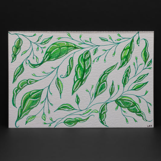 Leaves Postcard (4 × 6”)