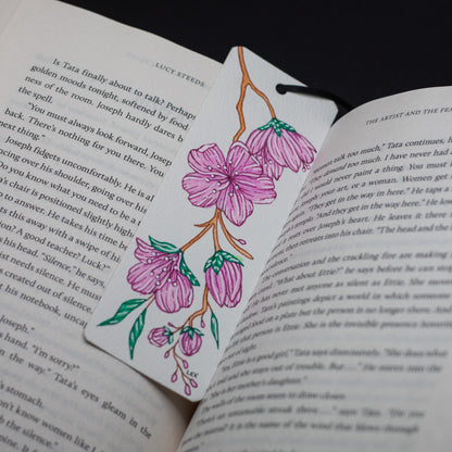 Cherry Blossoms Bookmark