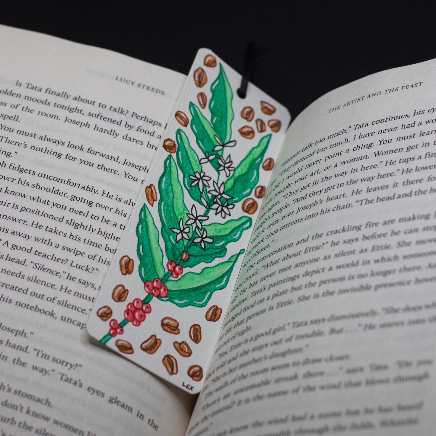 Coffee Plant Bookmark