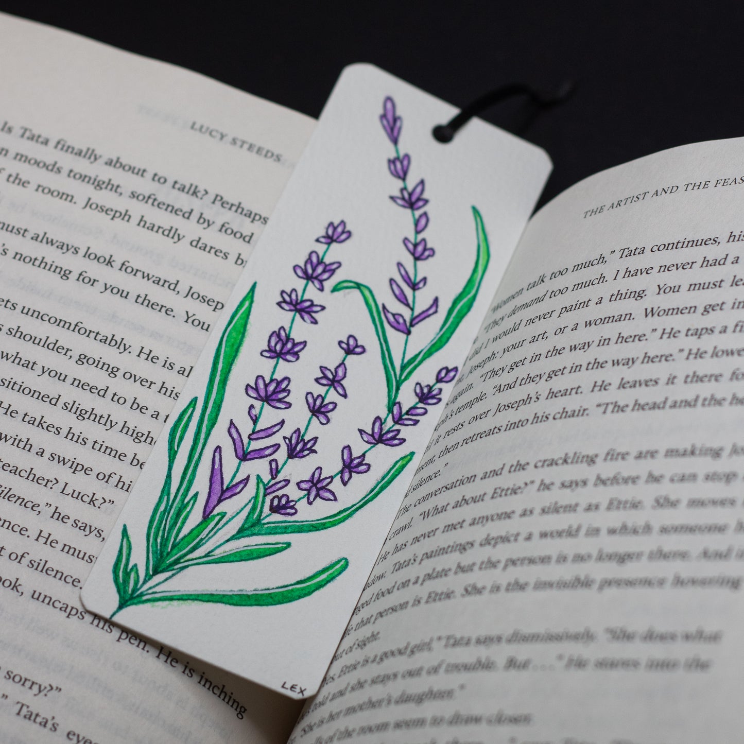 Lavender Bookmark
