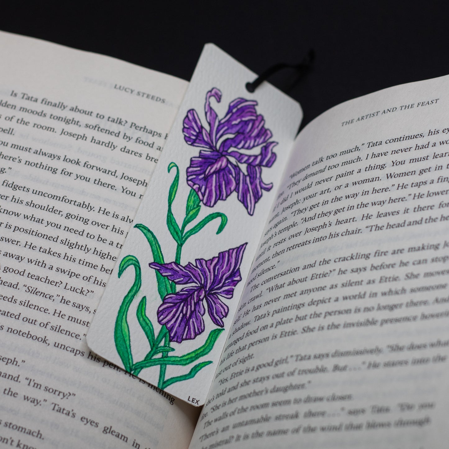 Irises Bookmark