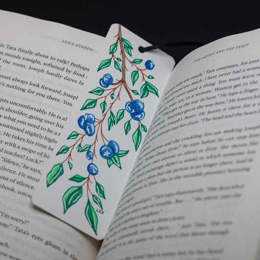 Blueberries Bookmark