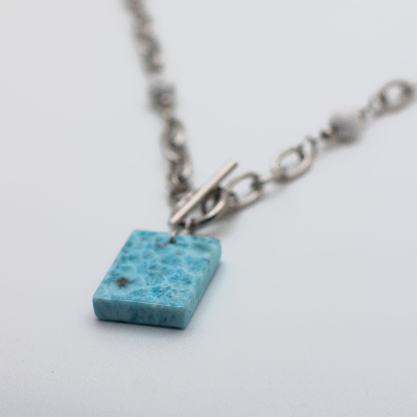 Larimar & Howlite Necklace