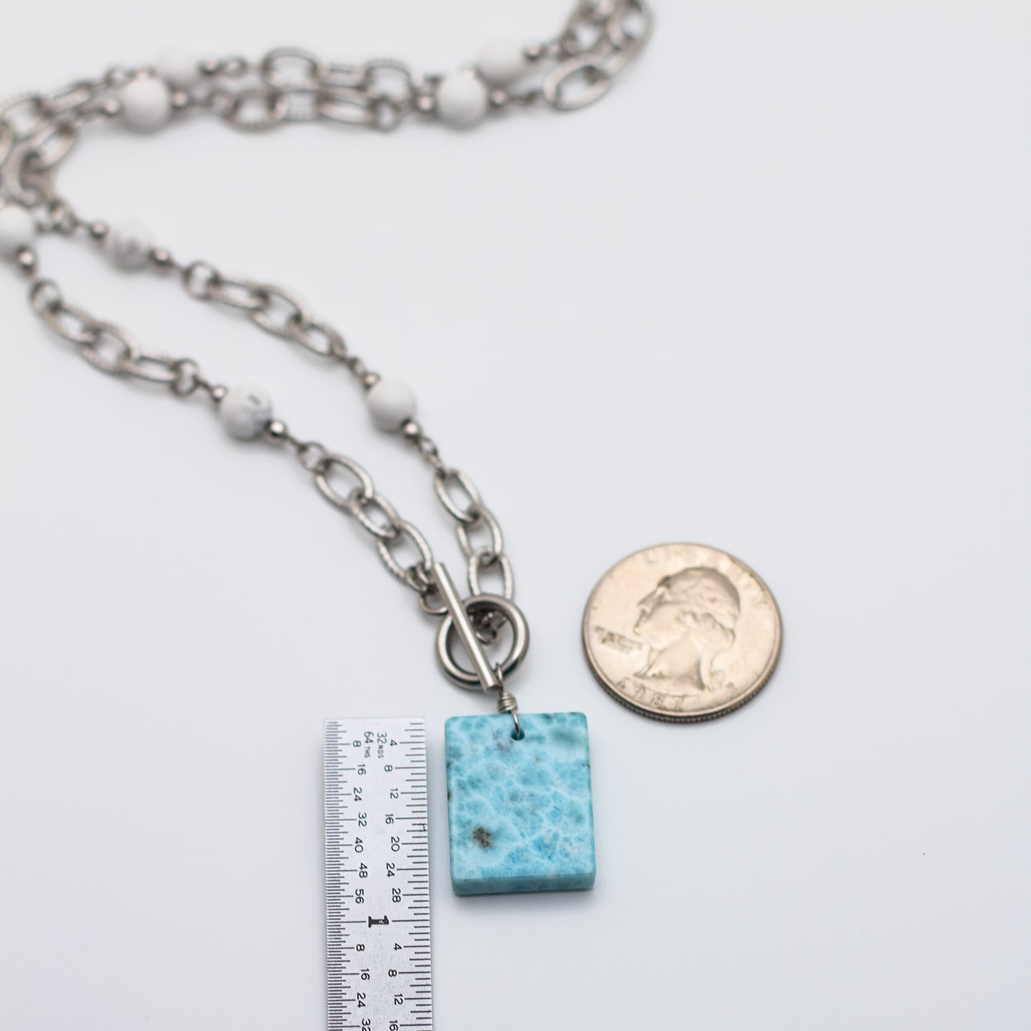 Larimar & Howlite Necklace