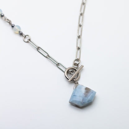 Owyhee Blue Opal Necklace