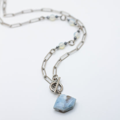 Owyhee Blue Opal Necklace