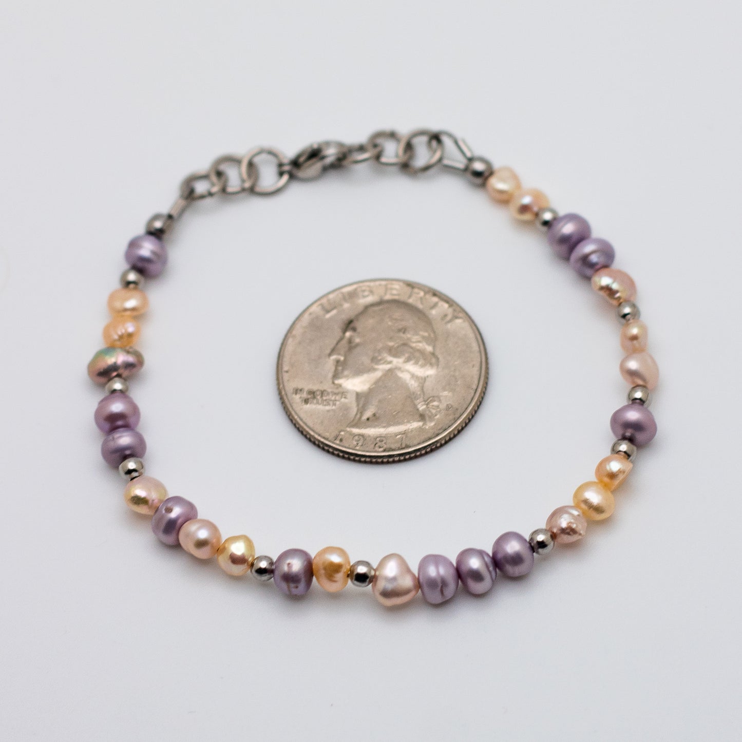 Dainty Spring Freshwater Pearl Bracelet